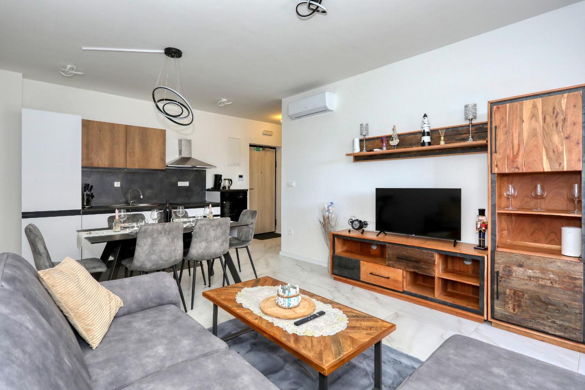 Apartment Relex With Pool & Jacuzzi Privlaka  Exteriör bild